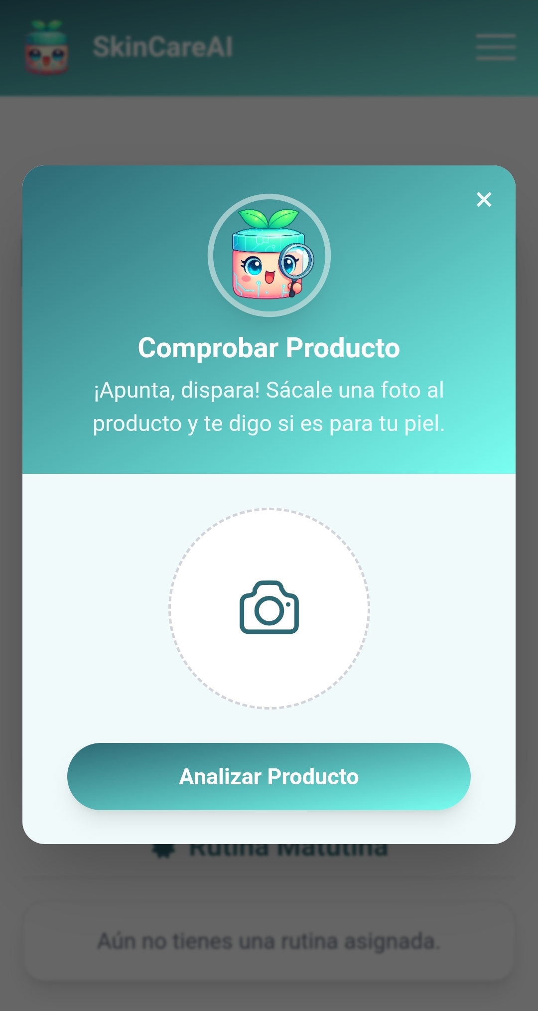 Paso 6: Comprobador de productos con foto e INCI
