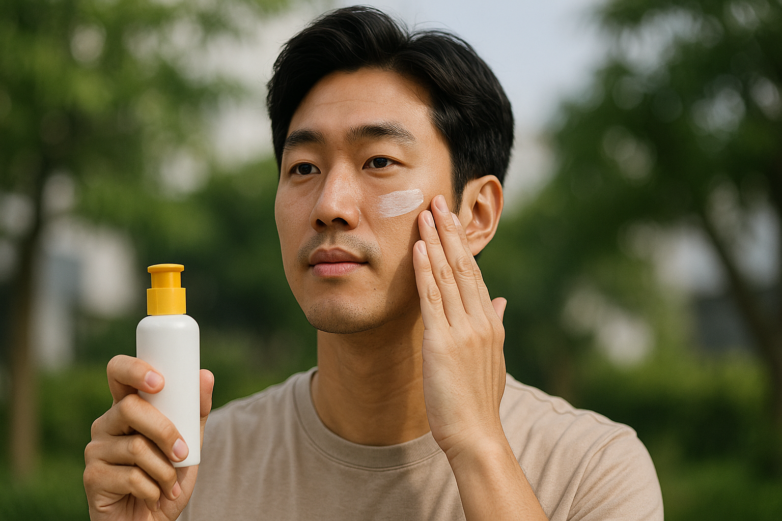 Protección solar coreana